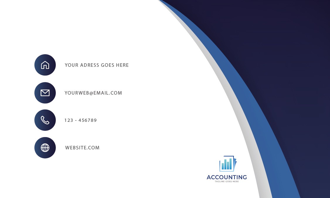 Accounting Visiting Card